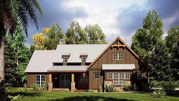 House Plan 82568 Elevation