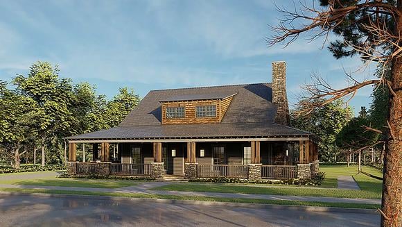 House Plan 82578 Elevation