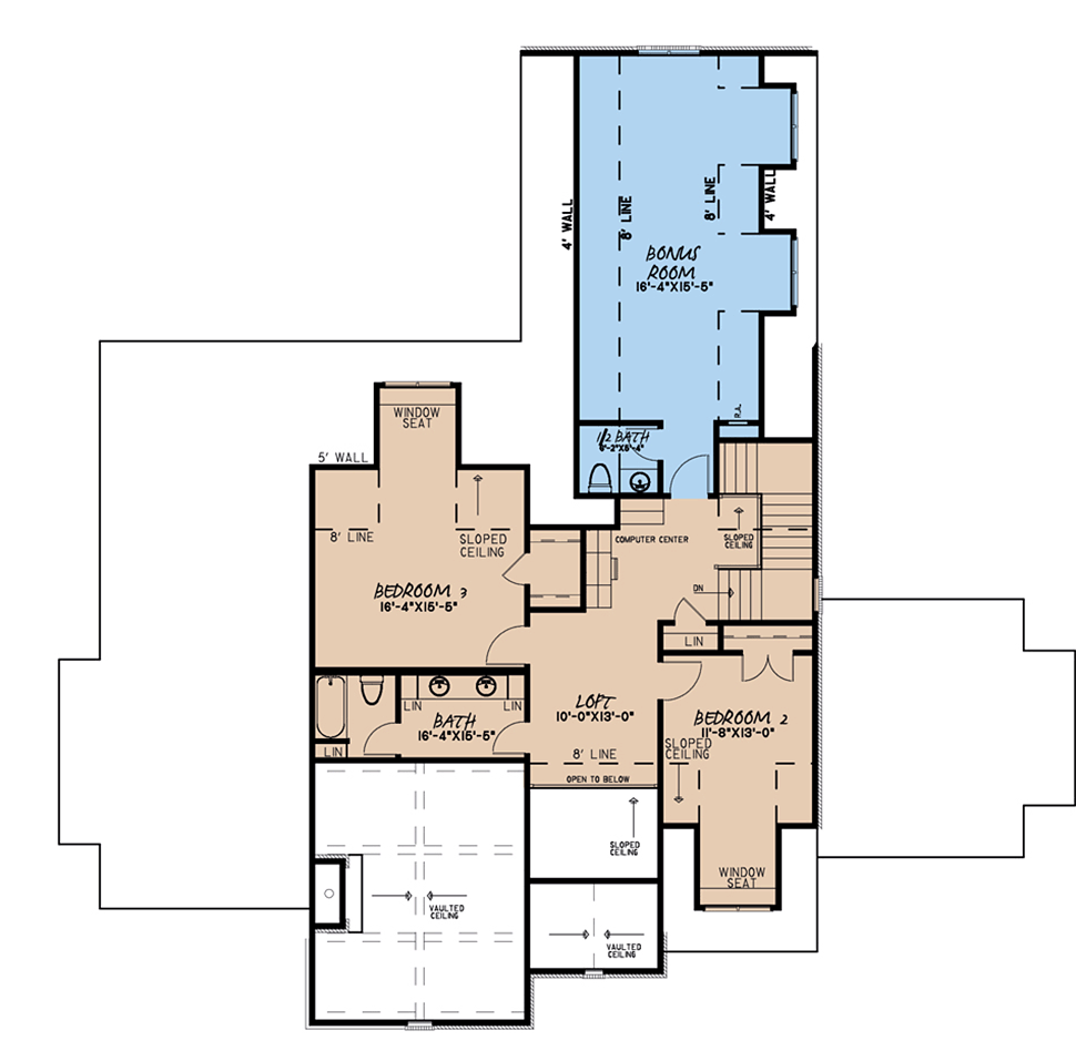 European French Country Level Two of Plan 82587