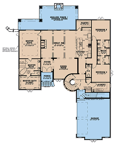 First Level Plan