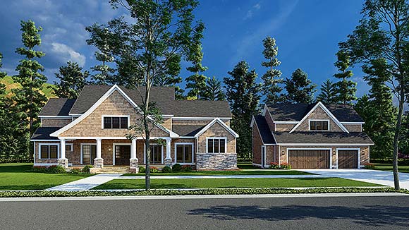 House Plan 82623 Elevation