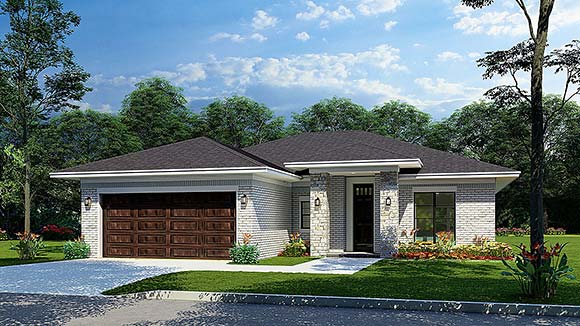 House Plan 82628 Elevation