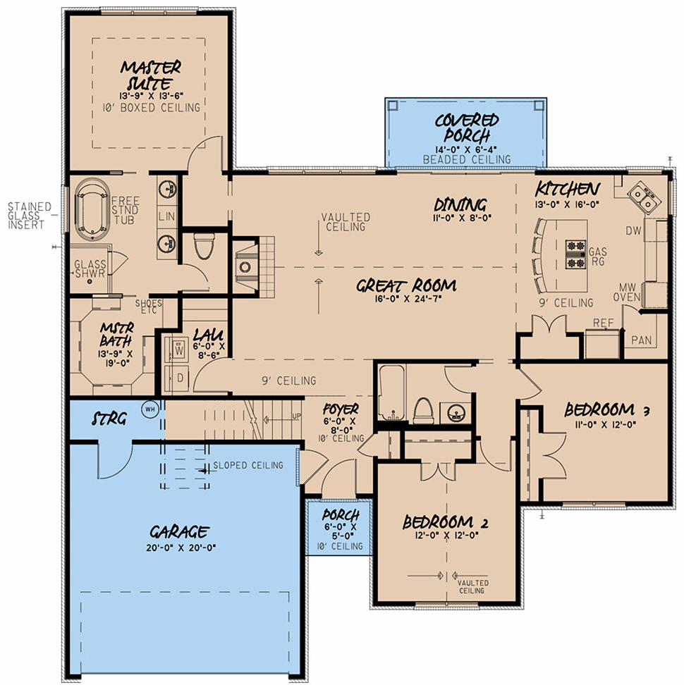 Traditional Level One of Plan 82640