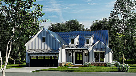 Bungalow Craftsman Farmhouse Traditional Elevation of Plan 82642