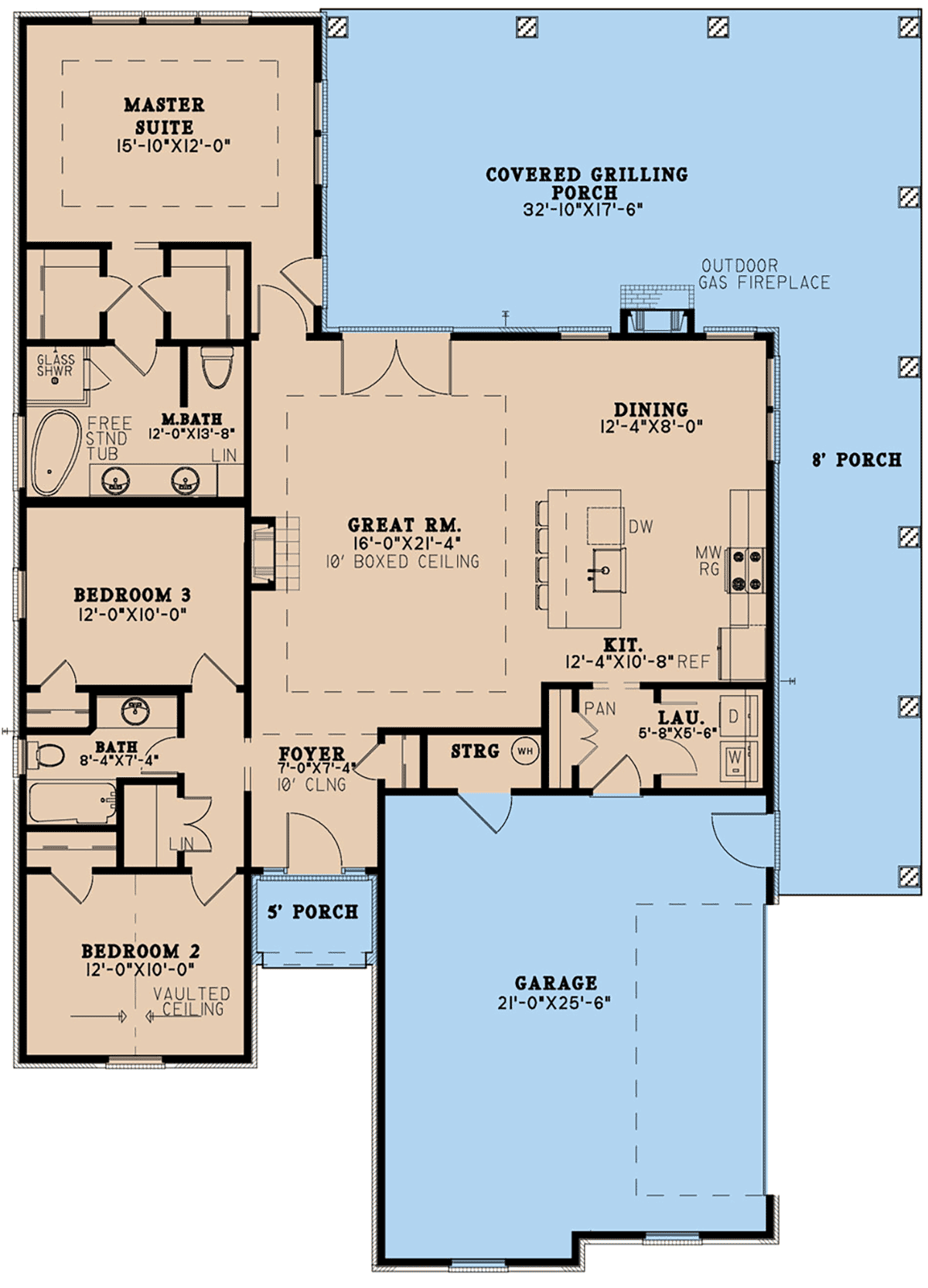 European Southern Traditional Level One of Plan 82663