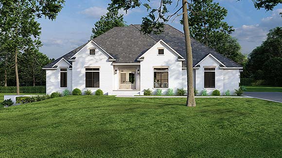 House Plan 82741 Elevation