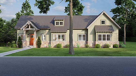 House Plan 82742 Elevation