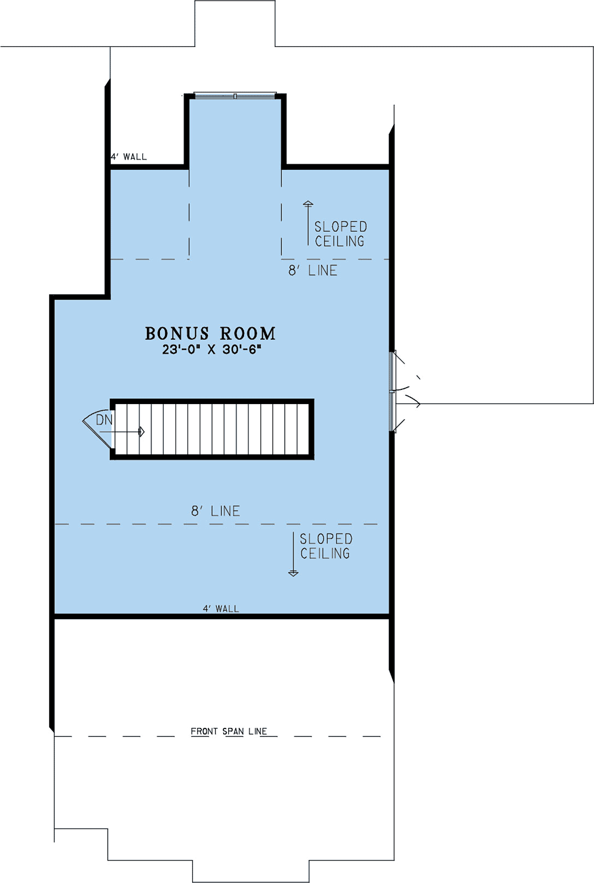 Barndominium Country Southern Traditional Level Two of Plan 82743