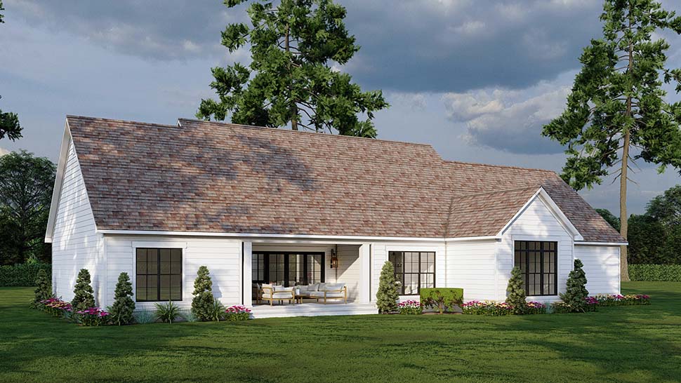 Country, Farmhouse Plan with 1967 Sq. Ft., 3 Bedrooms, 3 Bathrooms, 3 Car Garage Picture 7