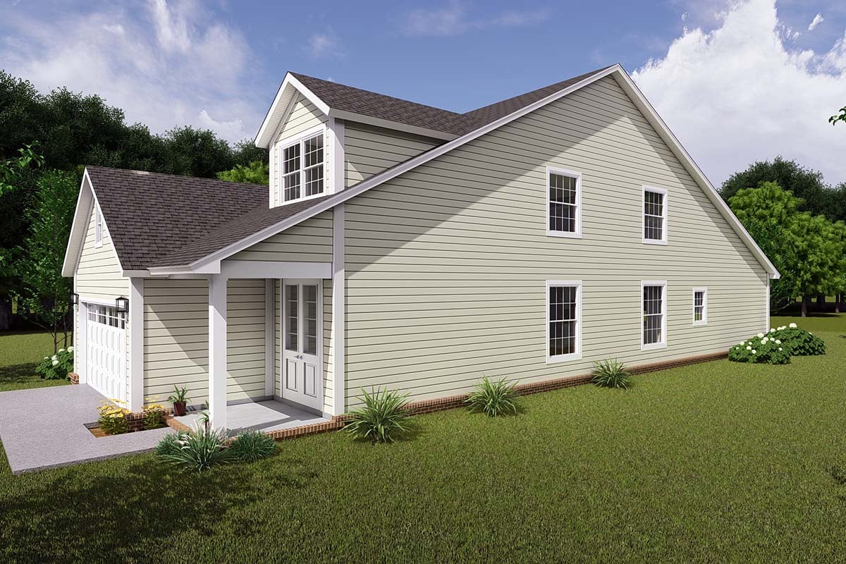 Traditional Plan with 2148 Sq. Ft., 3 Bedrooms, 3 Bathrooms, 2 Car Garage Picture 2