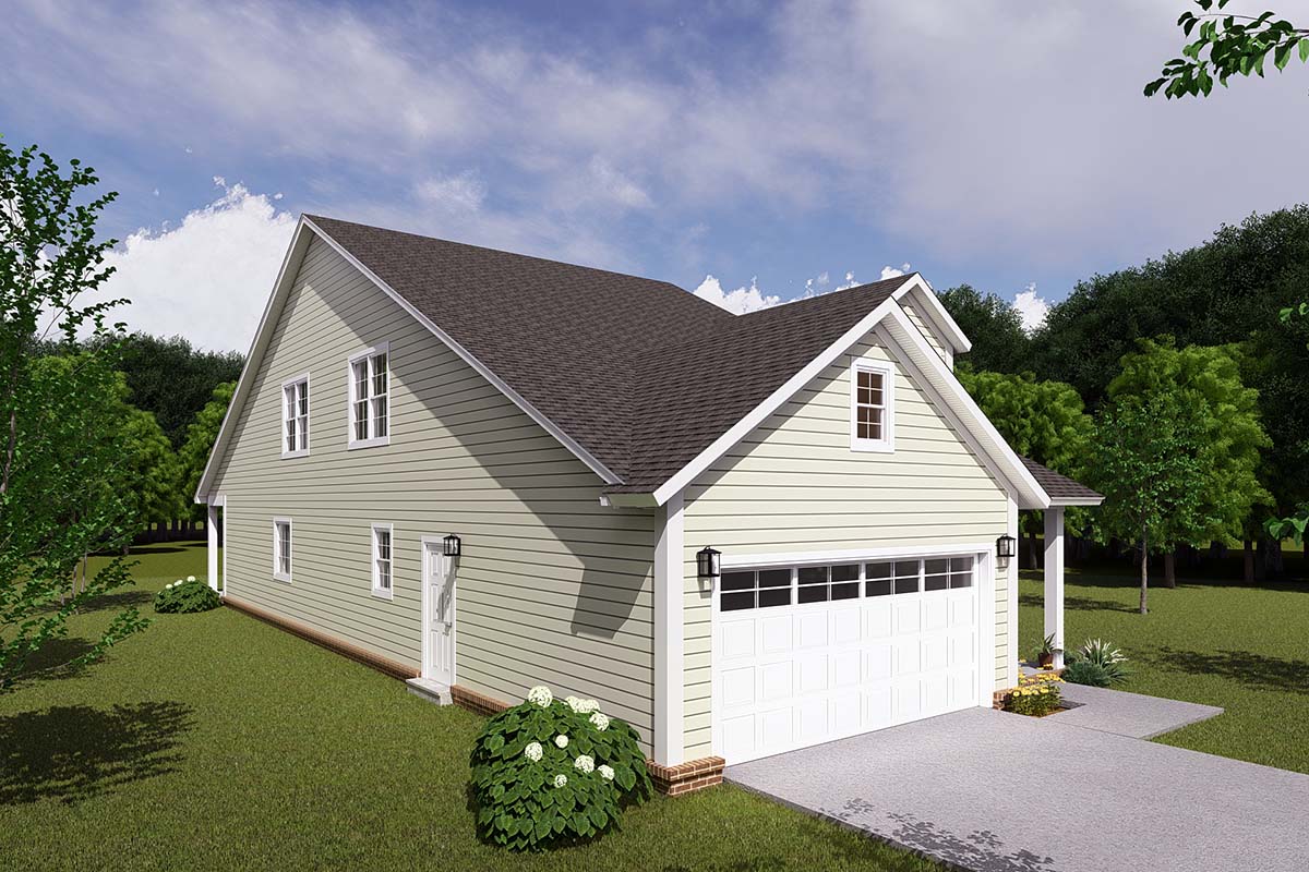 Traditional Plan with 2148 Sq. Ft., 3 Bedrooms, 3 Bathrooms, 2 Car Garage Picture 3