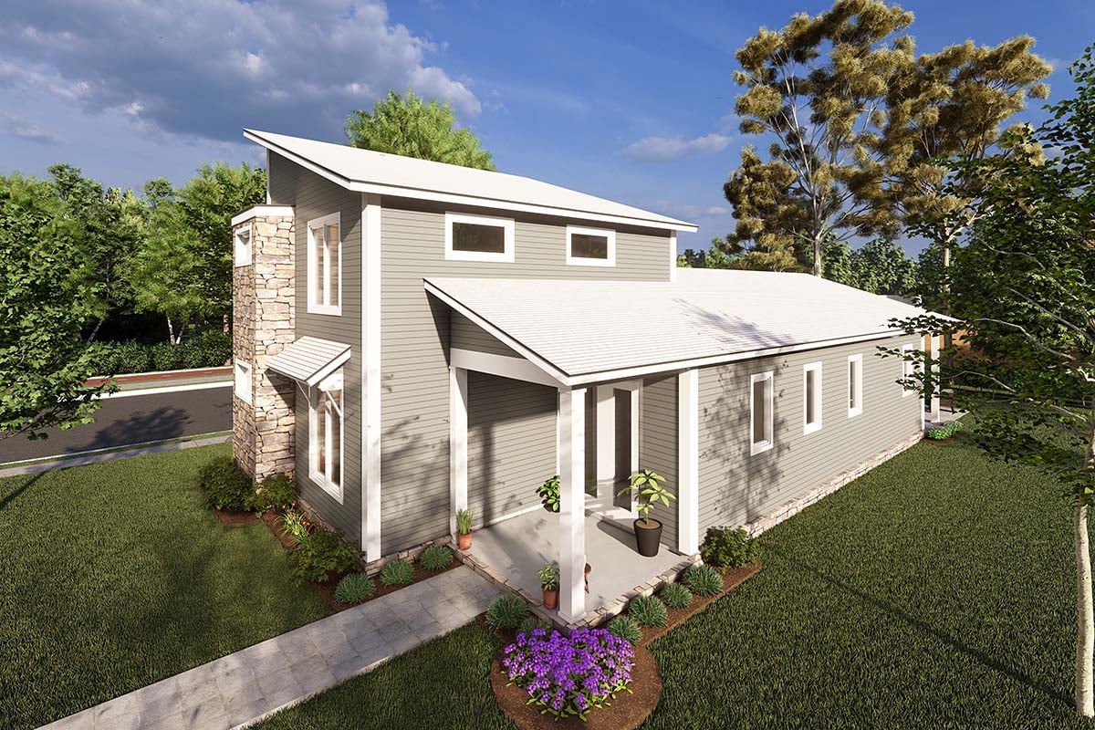 Contemporary, Modern Plan with 1780 Sq. Ft., 3 Bedrooms, 3 Bathrooms Picture 2