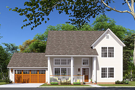 Cottage Traditional Elevation of Plan 82823