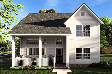 Cottage Traditional Elevation of Plan 82824