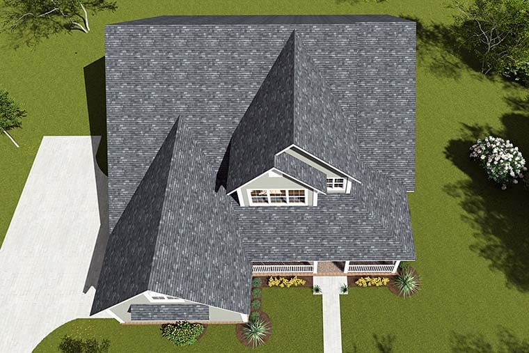 Cottage, Farmhouse Plan with 2992 Sq. Ft., 4 Bedrooms, 4 Bathrooms, 3 Car Garage Picture 6