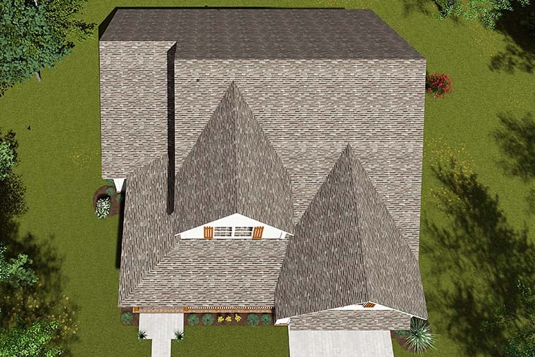 Cottage, Farmhouse, Traditional Plan with 2065 Sq. Ft., 3 Bedrooms, 3 Bathrooms, 2 Car Garage Picture 6