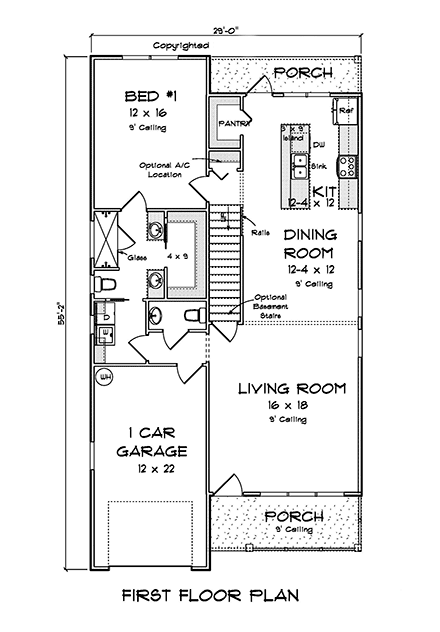 First Level Plan