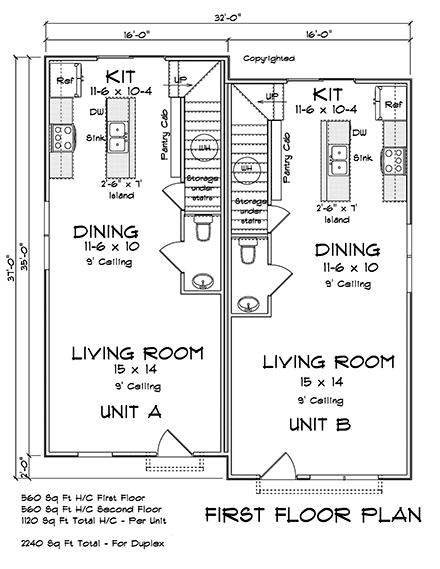 First Level Plan