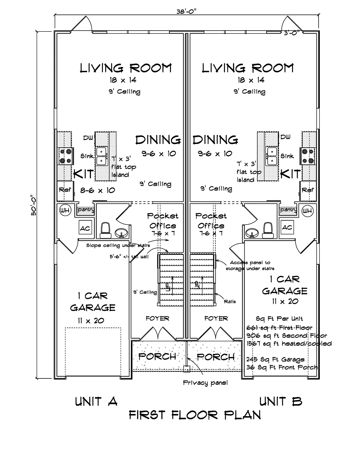 Traditional Level One of Plan 82847