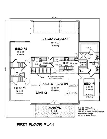 First Level Plan
