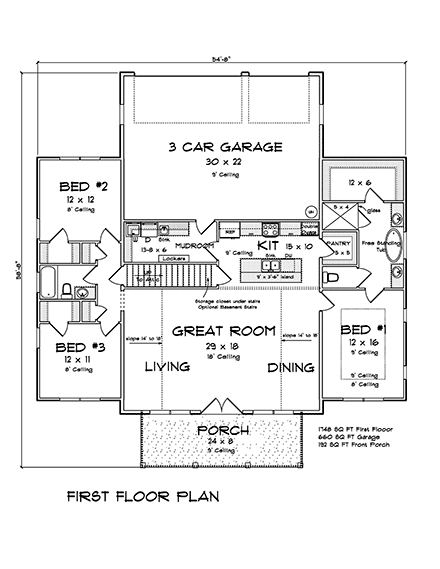 First Level Plan