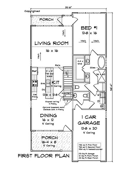 First Level Plan