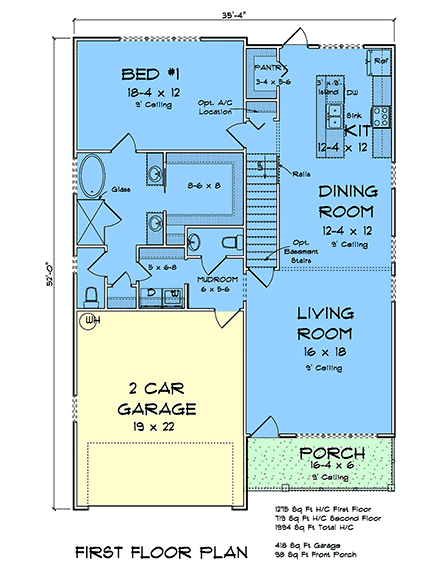 First Level Plan