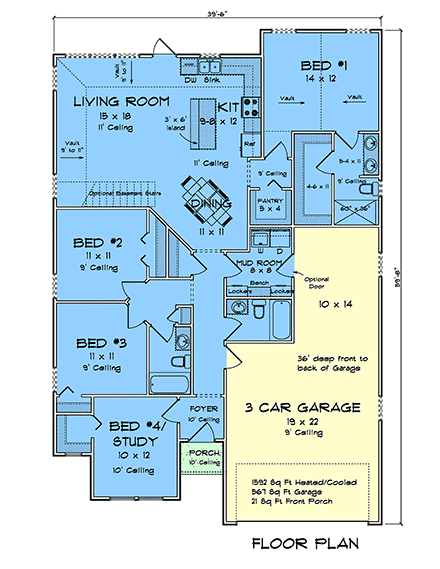 First Level Plan