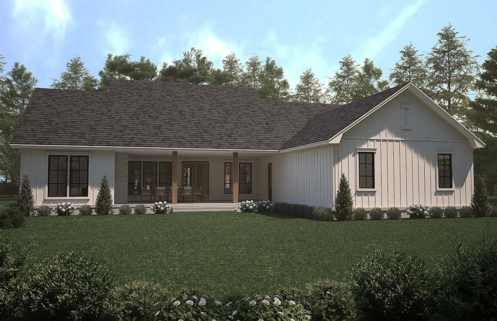 Country, Craftsman, Farmhouse, Southern Plan with 2397 Sq. Ft., 3 Bedrooms, 3 Bathrooms, 2 Car Garage Picture 9