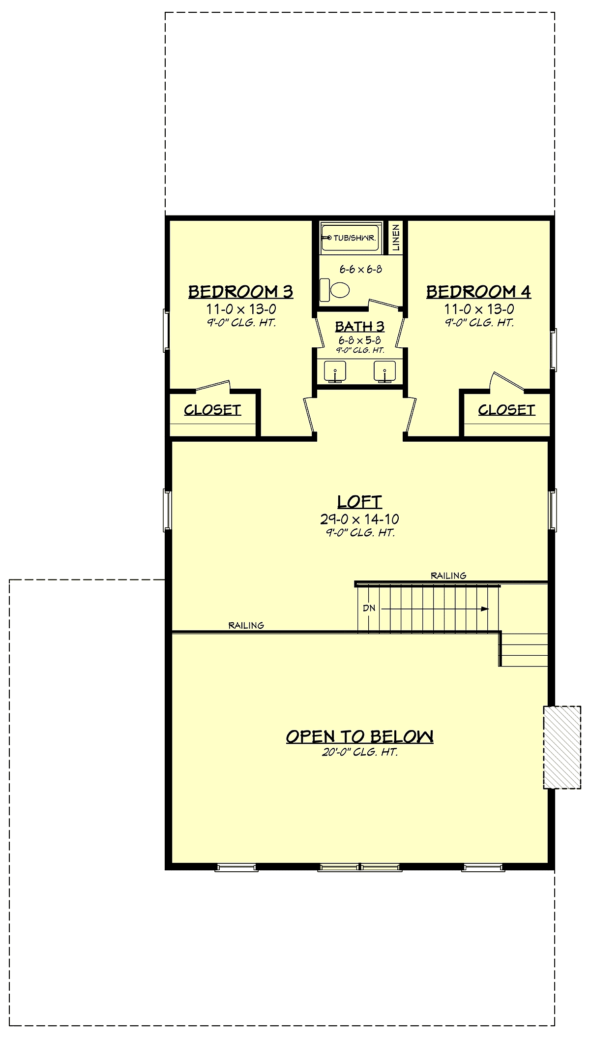 House Plan 82910 Level Two