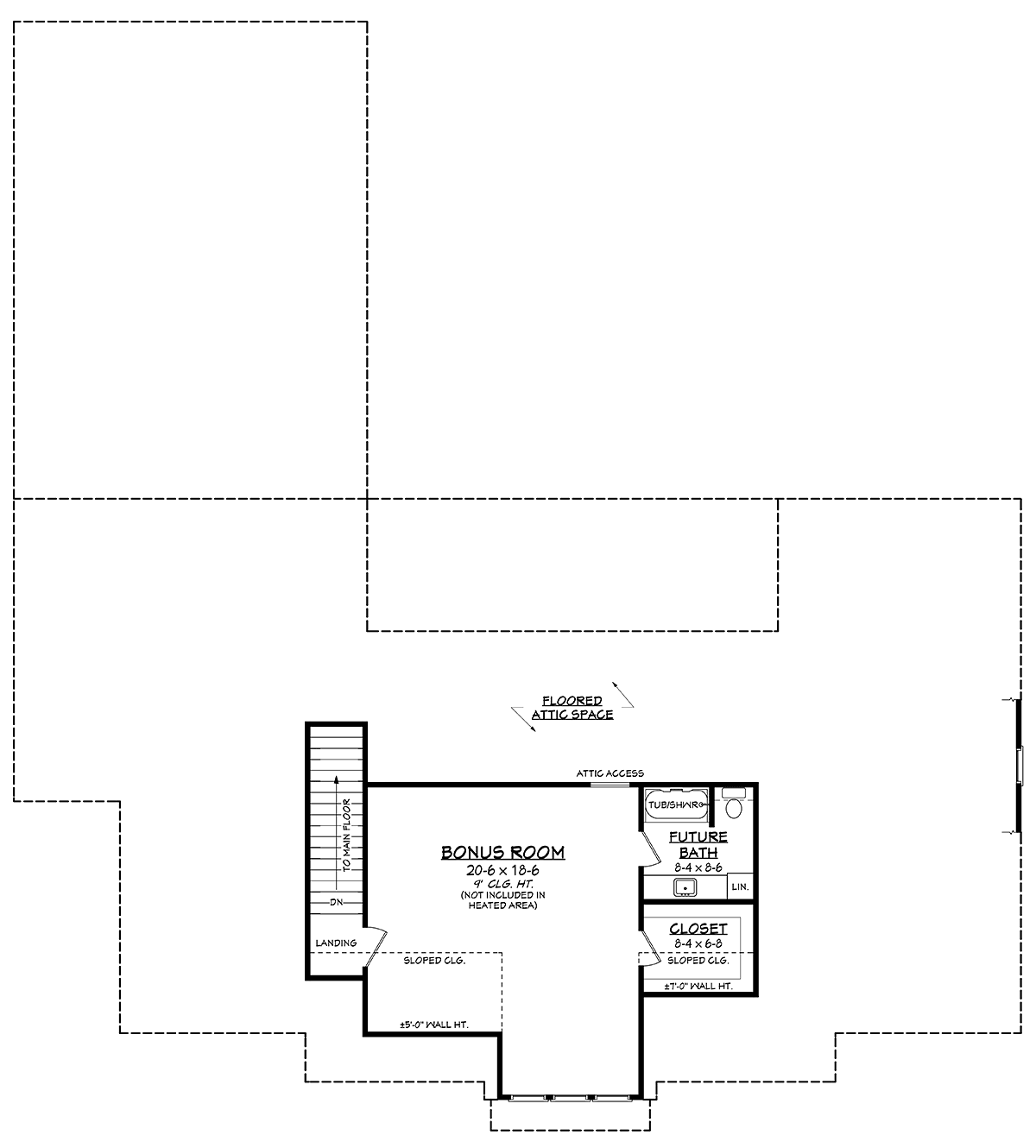 House Plan 82917 Level Two
