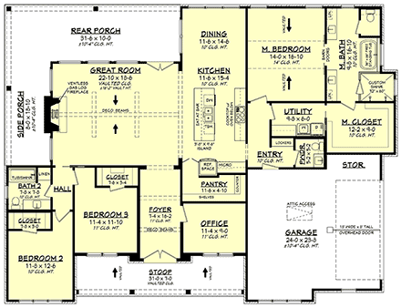 First Level Plan