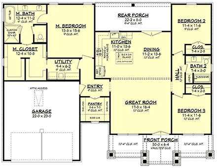 First Level Plan