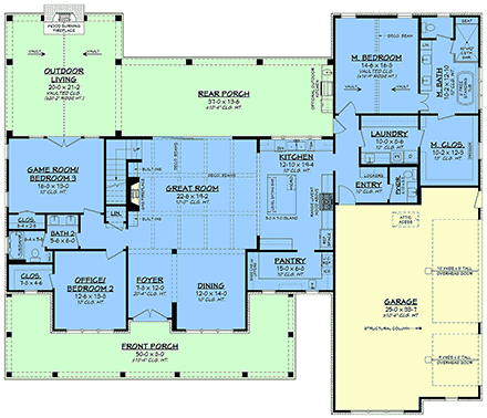 First Level Plan