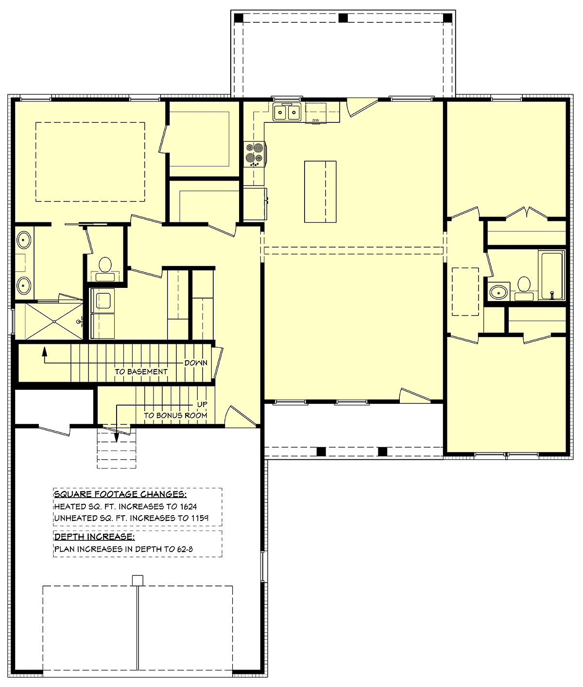 Contemporary Country Traditional Alternate Level One of Plan 82978
