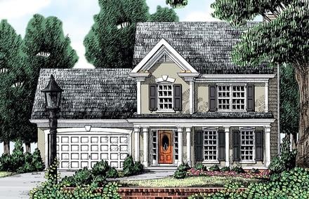 House Plan 83013 Elevation