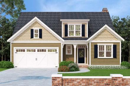 Bungalow Cottage Elevation of Plan 83016