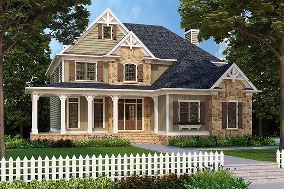 House Plan 83021 Elevation