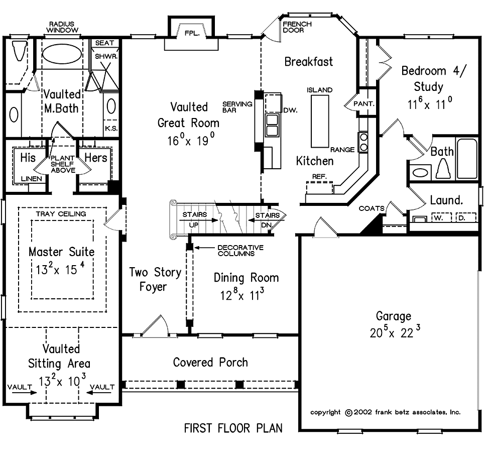 European Traditional Level One of Plan 83023