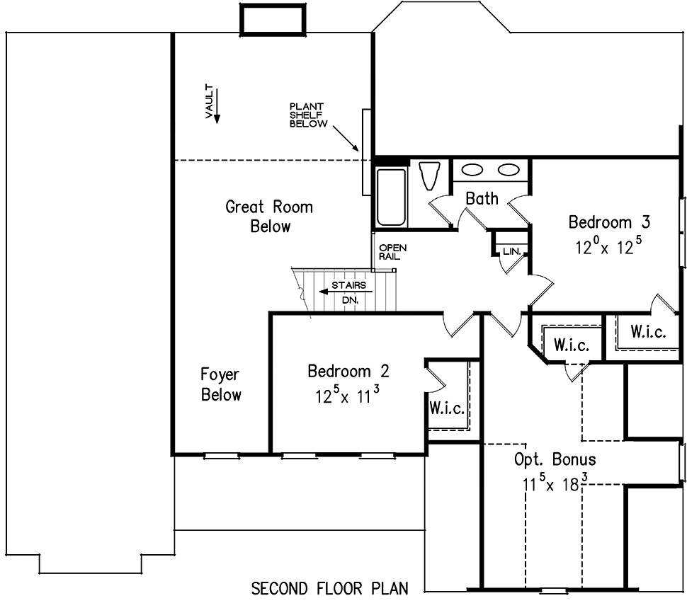 European Traditional Level Two of Plan 83023