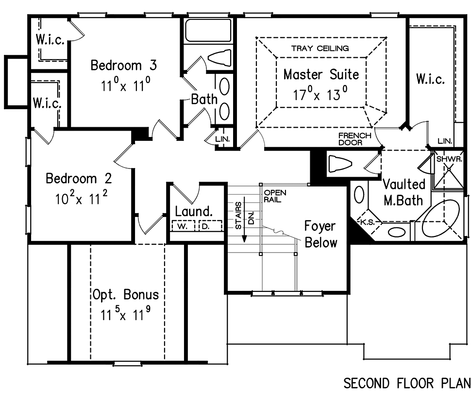 Traditional Level Two of Plan 83027