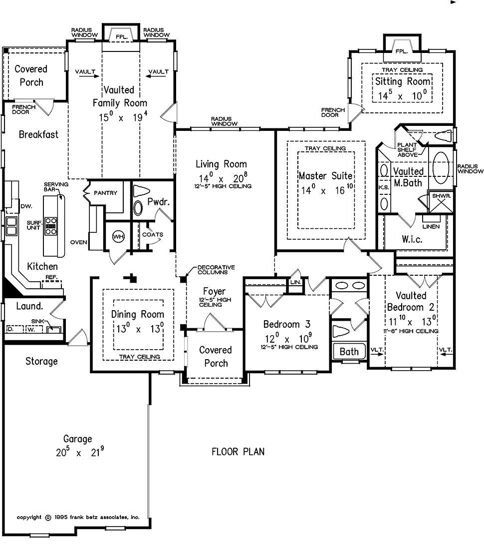 European Traditional Level One of Plan 83029