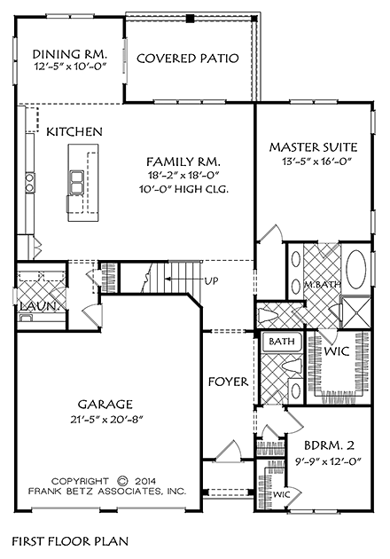 House Plan 83031 First Level Plan