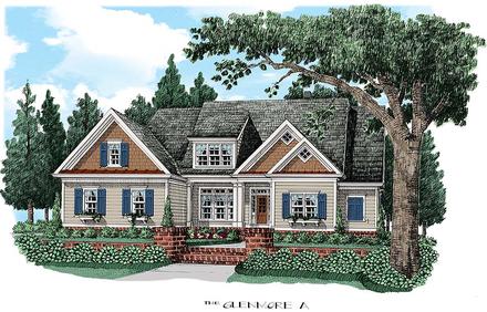 Country Farmhouse Traditional Elevation of Plan 83033