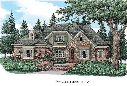 Cottage Country Traditional Elevation of Plan 83035