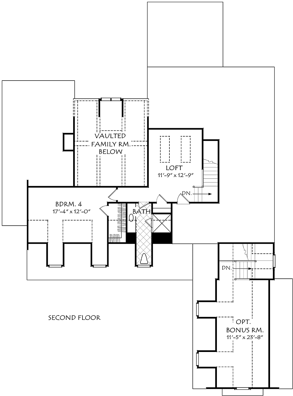 Cape Cod Country Southern Level Two of Plan 83039