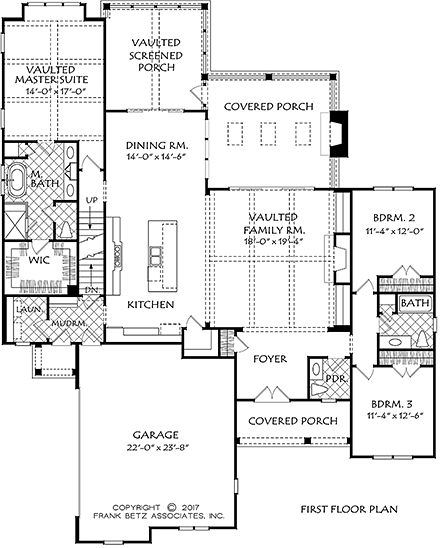 House Plan 83049 First Level Plan