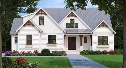 Craftsman Traditional Elevation of Plan 83049