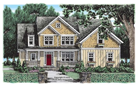 House Plan 83051 Elevation