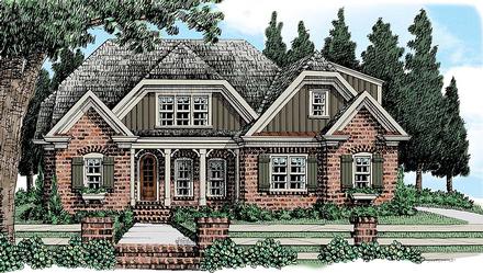 House Plan 83056 Elevation